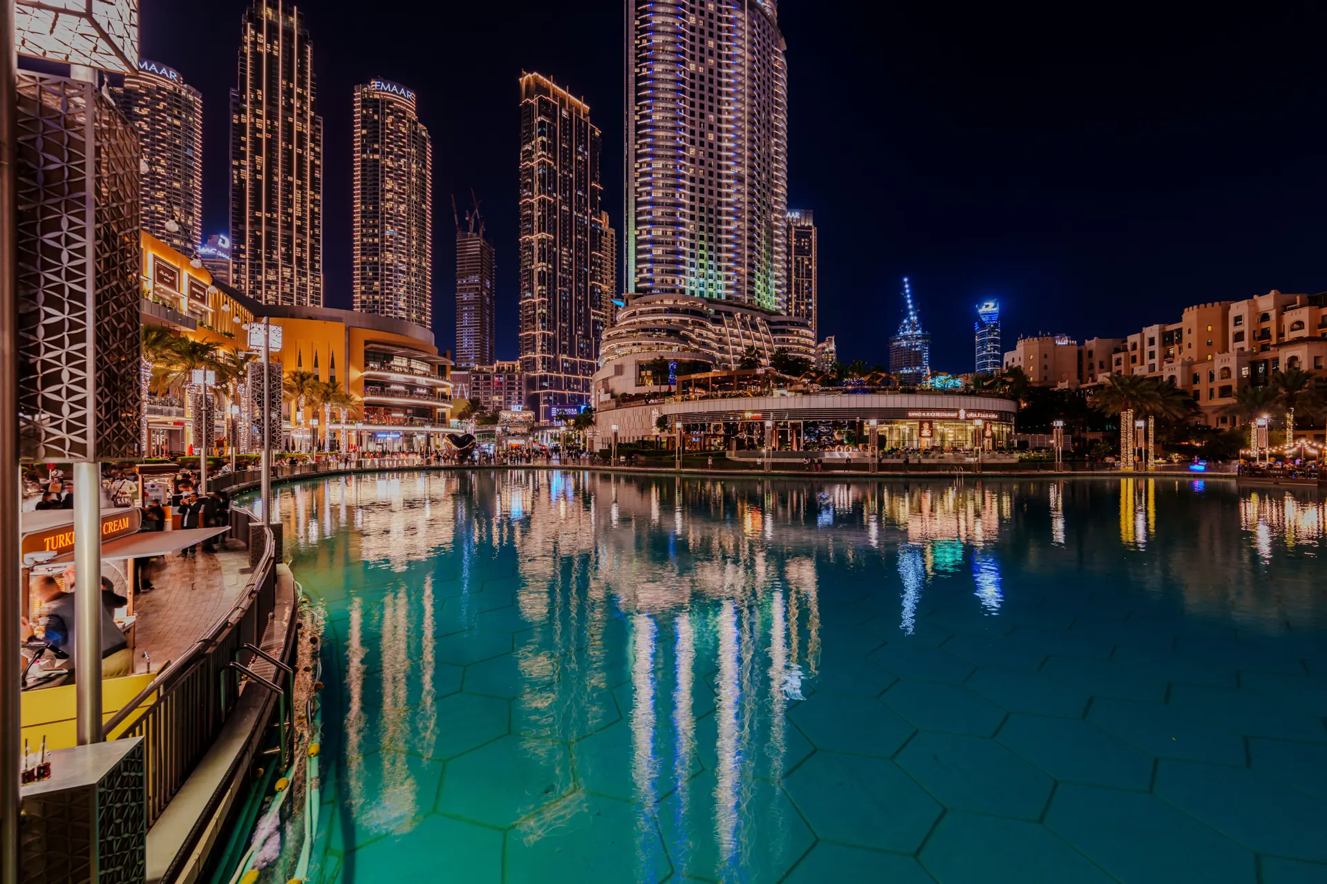 The Dubai skyline