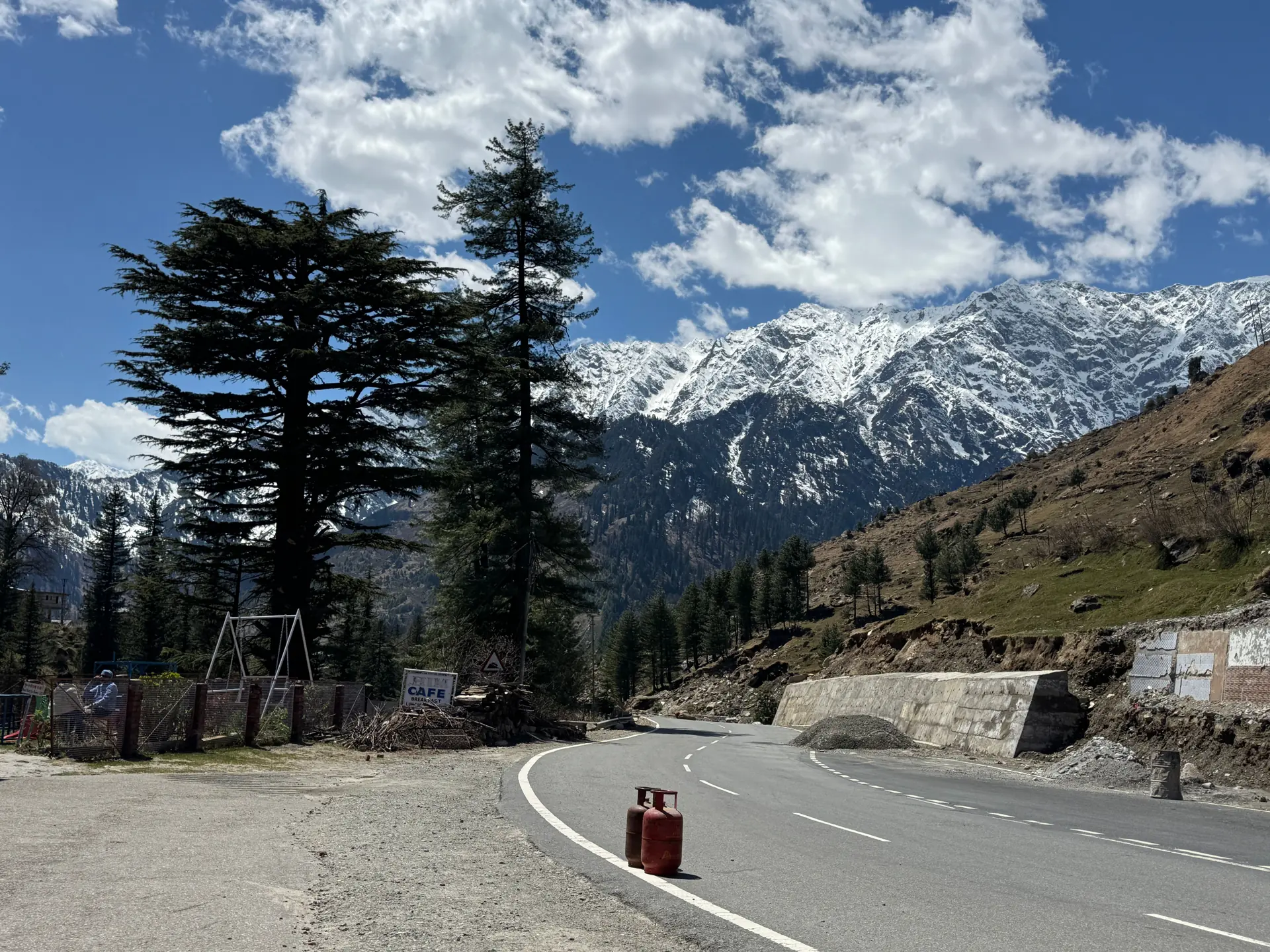 The Himachal hills