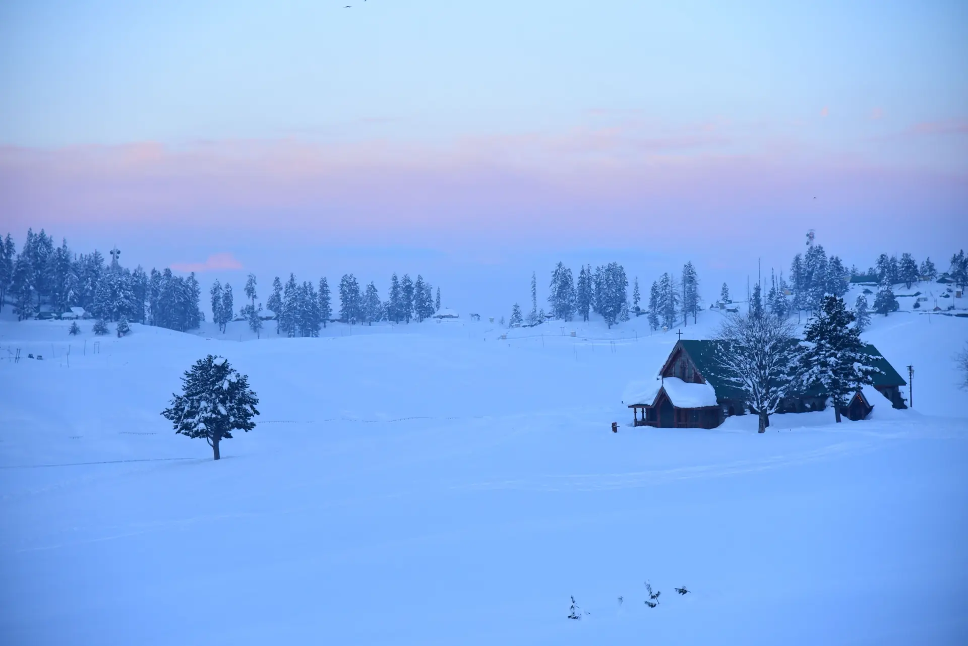 Gulmarg in the Kashmir hills